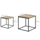 Image 4 for Комплект журнальных столиков Leobert Nika квадратный сонома