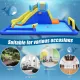 Image 12 for Детский надувной аквапарк Costway AquaPlay 6-in-1 с водной горкой бассейном водометами и воротами (без компрессора)