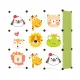 Image 2 for Модульна шафа-органайзер Leobert Kids для дитячих іграшок зелений