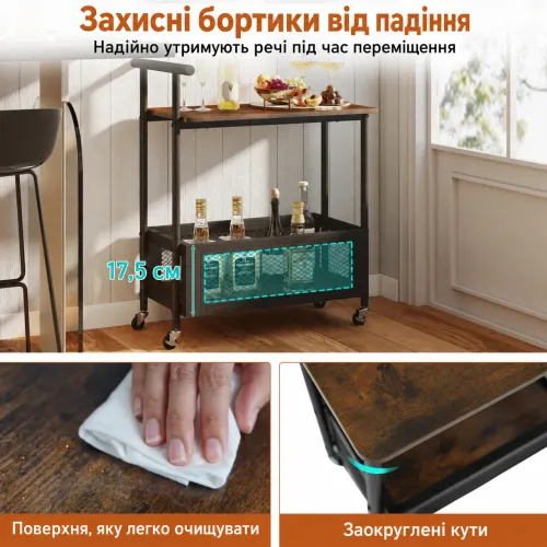 Продуманное хранение: столешница и глубокая корзина