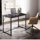 Image 4 for Письменный стол Costway Homart со стальным каркасом черный