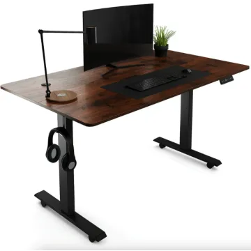 Компьютерный стол с регулируемой высотой Di Volio Rapalo коричневый