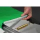 Image 6 for Батут Hop-Sport 8ft (244см) черно-зеленый с внешней сеткой