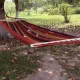 Image 9 for Гамак гавайский Jumi Garden тканевый с планкой цветной