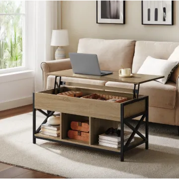 Стол трансформер Leobert Elias в стиле Loft натуральный