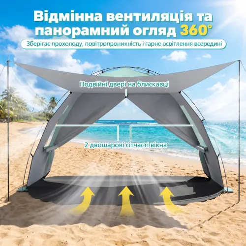 Конструкция 3-в-1 - одна палатка для разных потребностей
