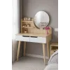 Туалетный столик Jumi Scandi с ящиками, светлый бук