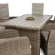 Image 13 for Комплект садових меблів Di Volio Rawena 6+1 бежевий