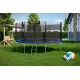 Image 2 for Батут Hop-Sport 14ft (427см) синій із зовнішньою сіткою