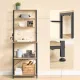 Image 4 for Стелаж кухонний Leobert Gusto з полицями під мікрохвильовку в стилі Loft, світлий дуб