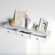 Image 2 for Полиця настінна Leobert Corner три шухляди білий
