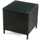 Image 6 for Садові меблі Outtec LUXURY стіл та 2 стільці чорно-графітові
