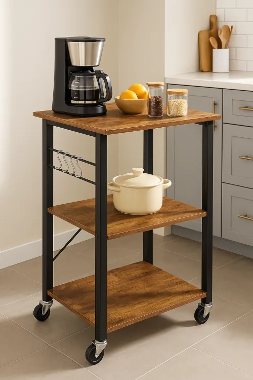 Стелаж Leobert Dash на колесах в стилі Loft