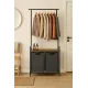 Image 1 for Корзина для белья Leobert Moro 92л с вешалкой в стиле Loft