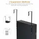 Image 12 for Дзеркало шафа підвісна Costway Glamour Case для біжутерії чорний