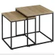 Комплект журнальных столиков Leobert Nika квадратный сонома