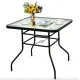 Image 7 for Садовый стол Costway Jupiter стеклянный