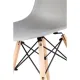 Image 7 for Стул Eva Jumi в скандинавском стиле с деревянными ножками серый