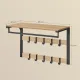 Image 5 for Вішалка настінна Leobert Compact для одягу з полицею у стилі Loft