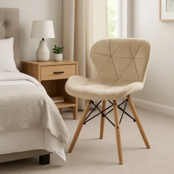 Крісло Leobert Lago екошкіра бежевий