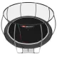 Image 2 for Батут Hop-Sport Premium 14ft (427см) черно-серый с внутренней сеткой