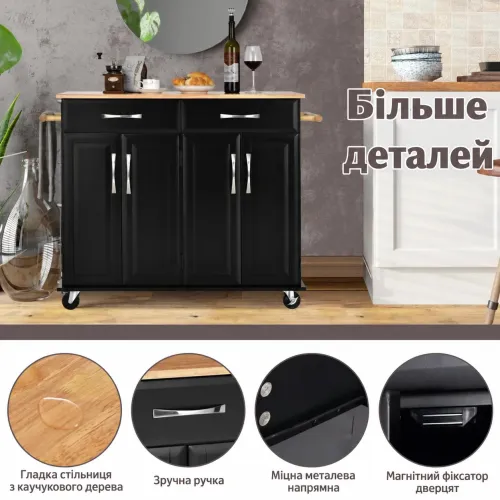 Столешница из массива каучукового дерева для ежедневных кухонных задач