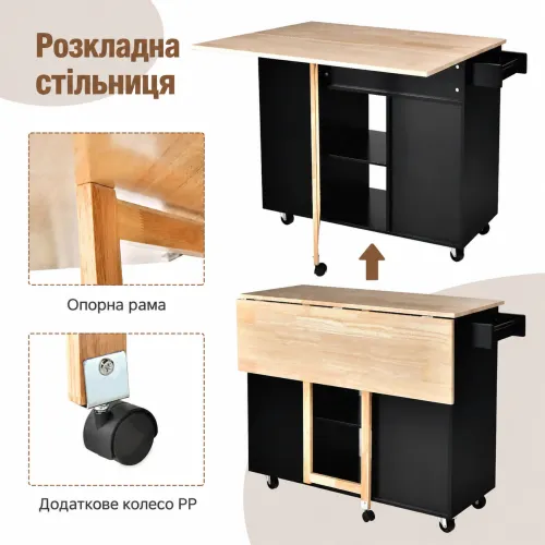 Натуральная древесина гевеи - прочная рабочая поверхность и удобный уход