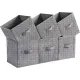 Image 2 for Набор складных органайзеров для хранения Leobert CubeFit серый