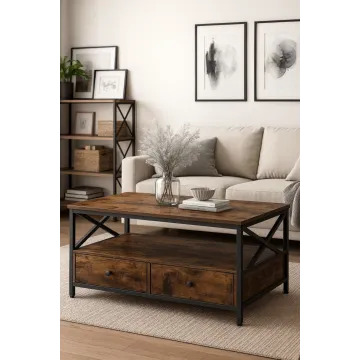 Стіл-тумба Leobert Oliver з висувними шухлядами