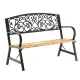 Image 1 for Скамейка для сада Chomik GARDEN LINE SUNNY с декоративной спинкой