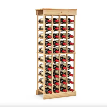 Винний стелаж Costway Vevor модульний 40 пляшок