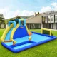 Image 2 for Детский надувной аквапарк Costway AquaPlay 6-in-1 с водной горкой бассейном водометами и воротами (без компрессора)