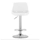 Image 4 for Барный стул Leobert Kast со спинкой белый