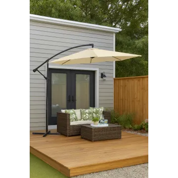 Зонт садовый Jumi Taup 300см кремовый