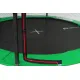 Image 5 for Батут Hop-Sport 16ft (488см) чорно-зелений з внутрішньою сіткою