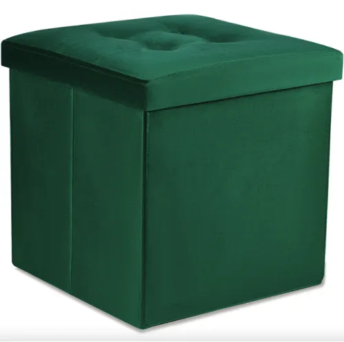 Пуф Leobert Twinsann 2 в 1 изумрудный велюр