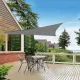 Image 12 for Тент-парус Jumi Garden солнцезащитный 3,6 х 3,6 х 3,6 м серый