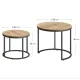 Image 4 for Комплект журнальных столиков Leobert Oreo круглый сонома