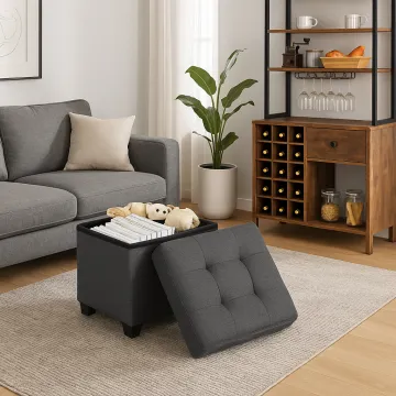 Пуф Leobert Jasmine 37 л сірий