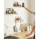 Image 2 for Полиці настінні Leobert Senza 3 шт у стилі Loft, сонома