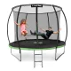Image 6 for Батут Outtec Premium 10ft (312см) черно-зеленый с внутренней сеткой