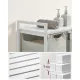 Image 8 for Корзина для белья Leobert Chariot с тремя отделениями 3 x 38л белая