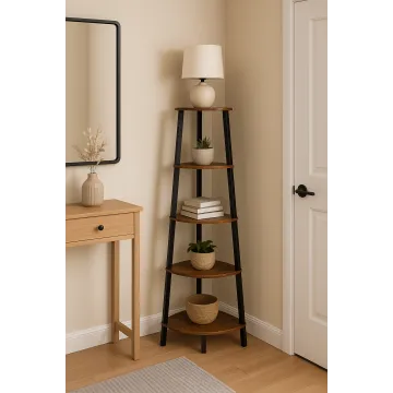 Етажерка Leobert Wooden New кутова в стилі Loft