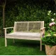 Image 1 for Садова лавка Di Volio Teracina з спинкою бежевий