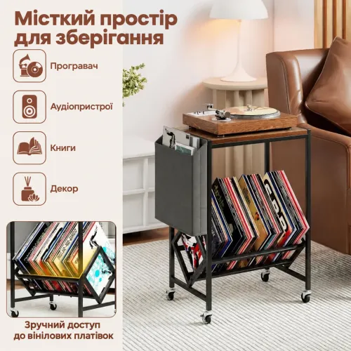 Наклонная полка - любимые альбомы всегда под рукой