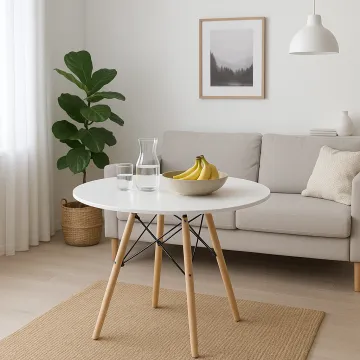 Стол Leobert Todi 90см белый