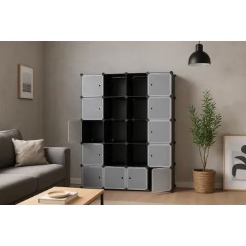 Модульный шкаф Leobert Modern New с полками для одежды