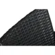 Image 4 for Садові меблі Outtec LUXURY стіл та 2 стільці чорно-графітові