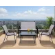 Image 1 for Комплект садовой мебели Jumi FIESTA серый