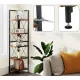 Image 5 for Етажерка Costway Signal кутова із металевим каркасом в стилі Loft